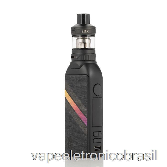 Vape Eletrônico Perdido Vape Btb 100w Starter Kit Preto Fosco Vintage Estrelas